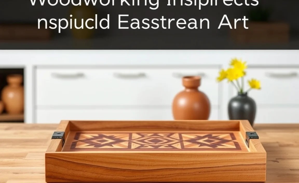 Project 2: Serving Tray with Geometric Patterns