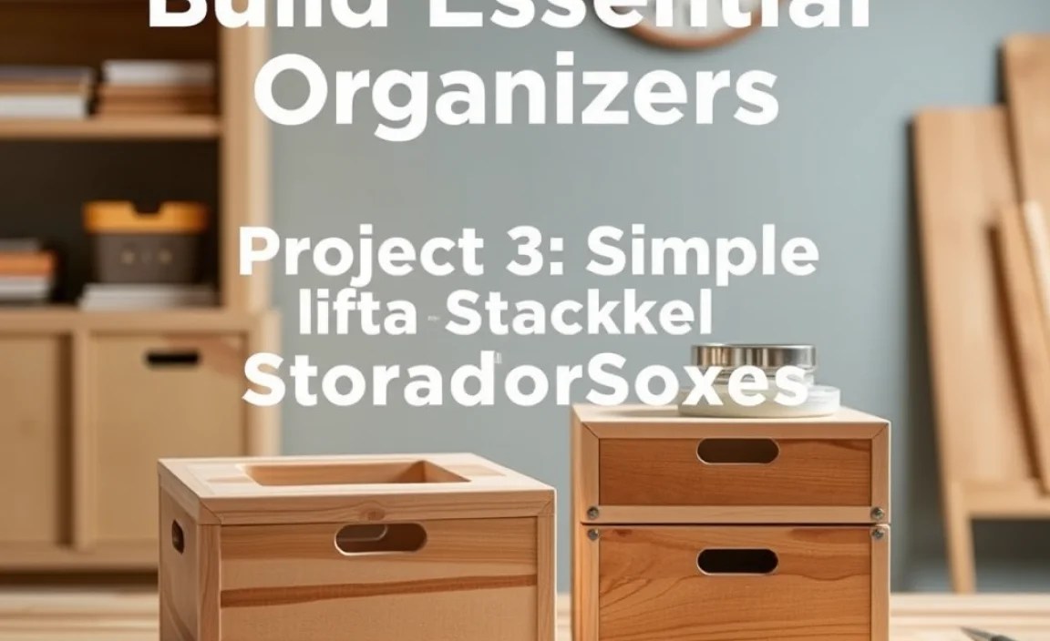 Project 3: Simple Stackable Storage Boxes