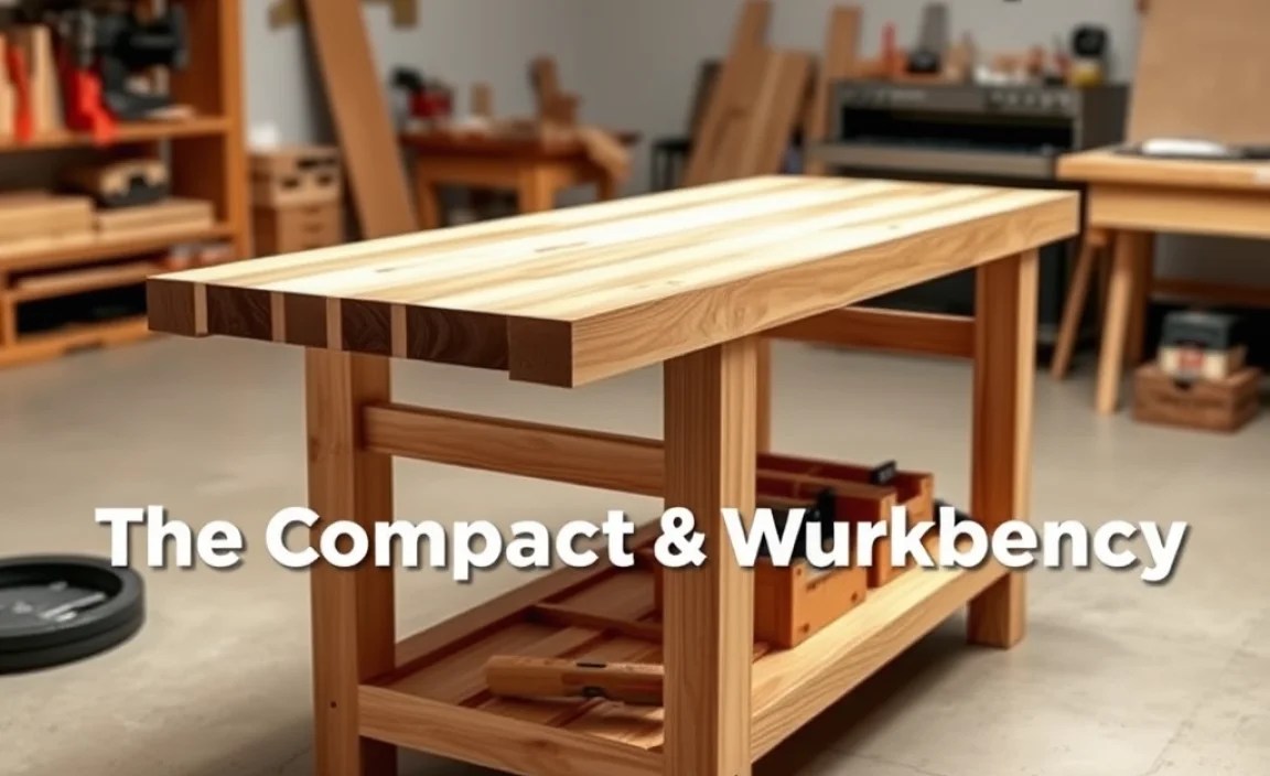 Project Overview: The Compact &amp; Sturdy Workbench
