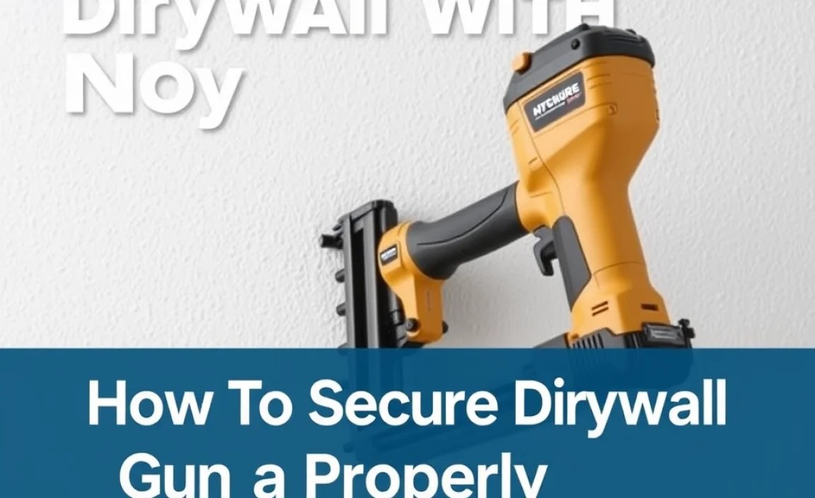 Proper Drywall Nailing Technique