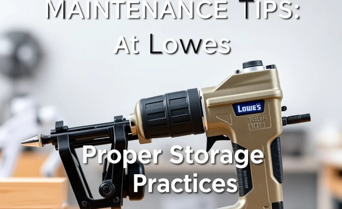 Proper Storage Practices