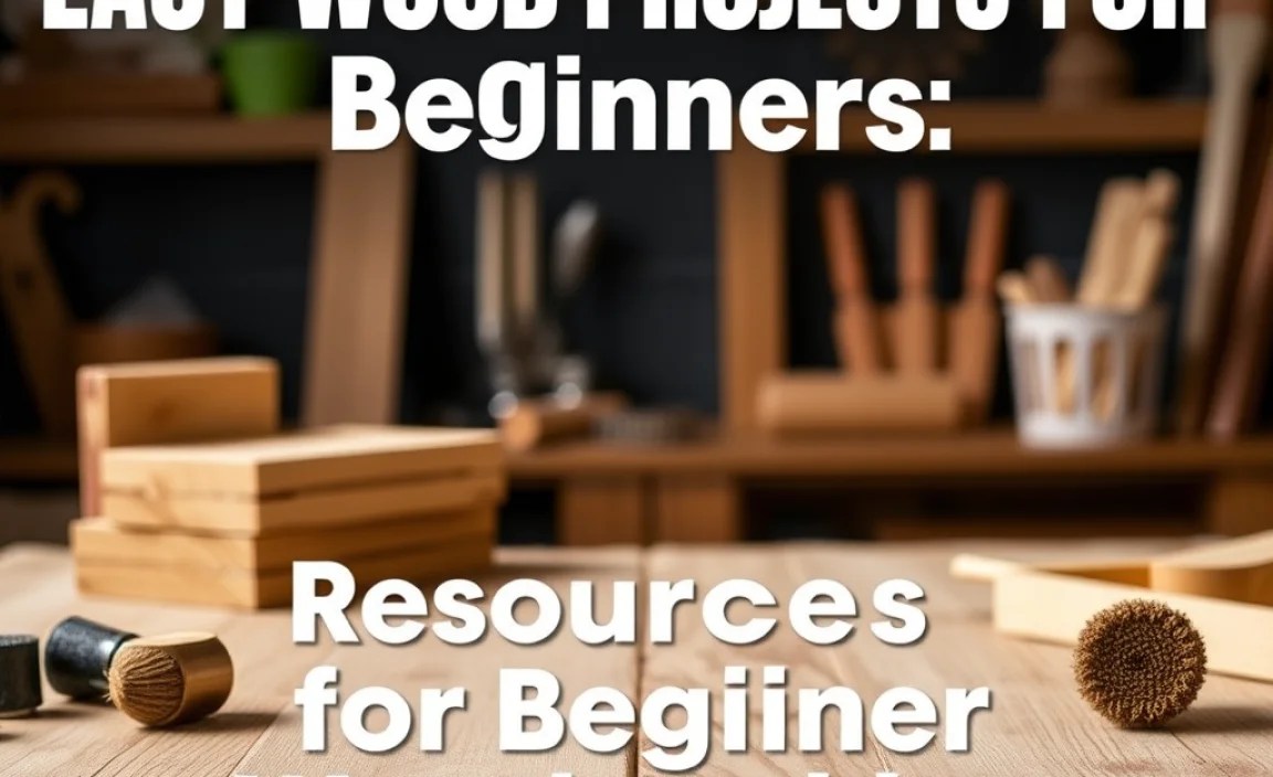 Resources and Tutorials for Beginner Woodworking