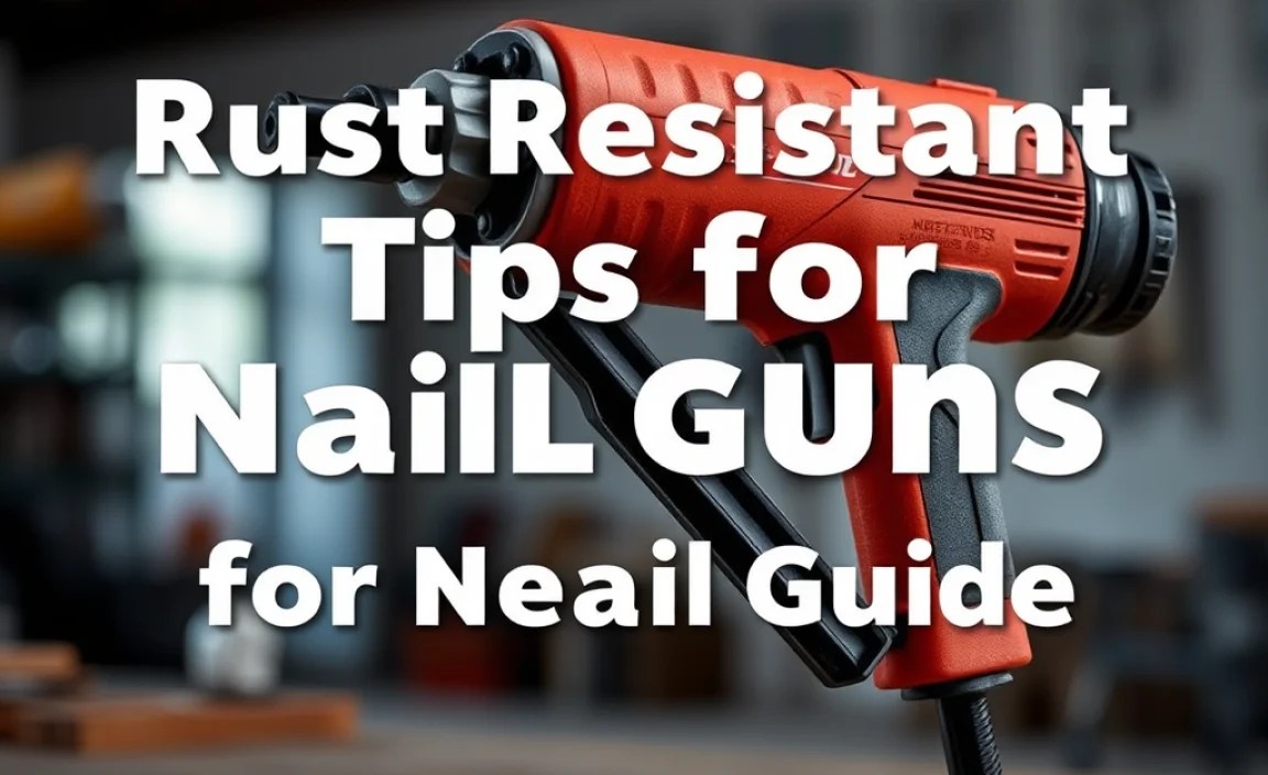 Rust Resistant Tips for Nail Guns: Essential Guide