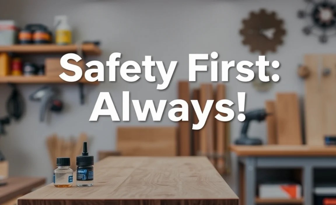 Safety First: Always!