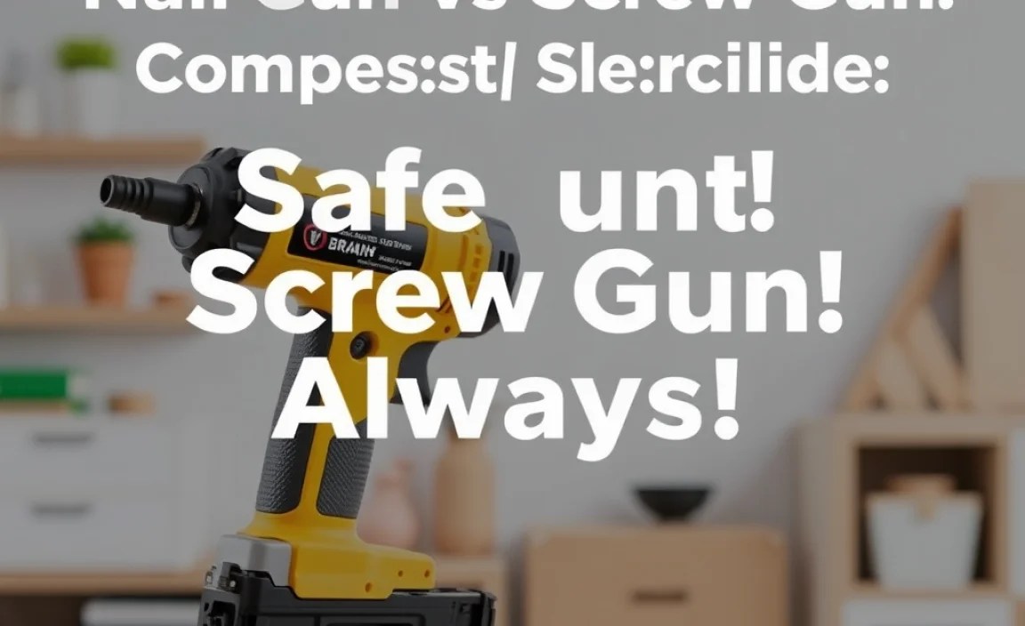 Safety First! Always!