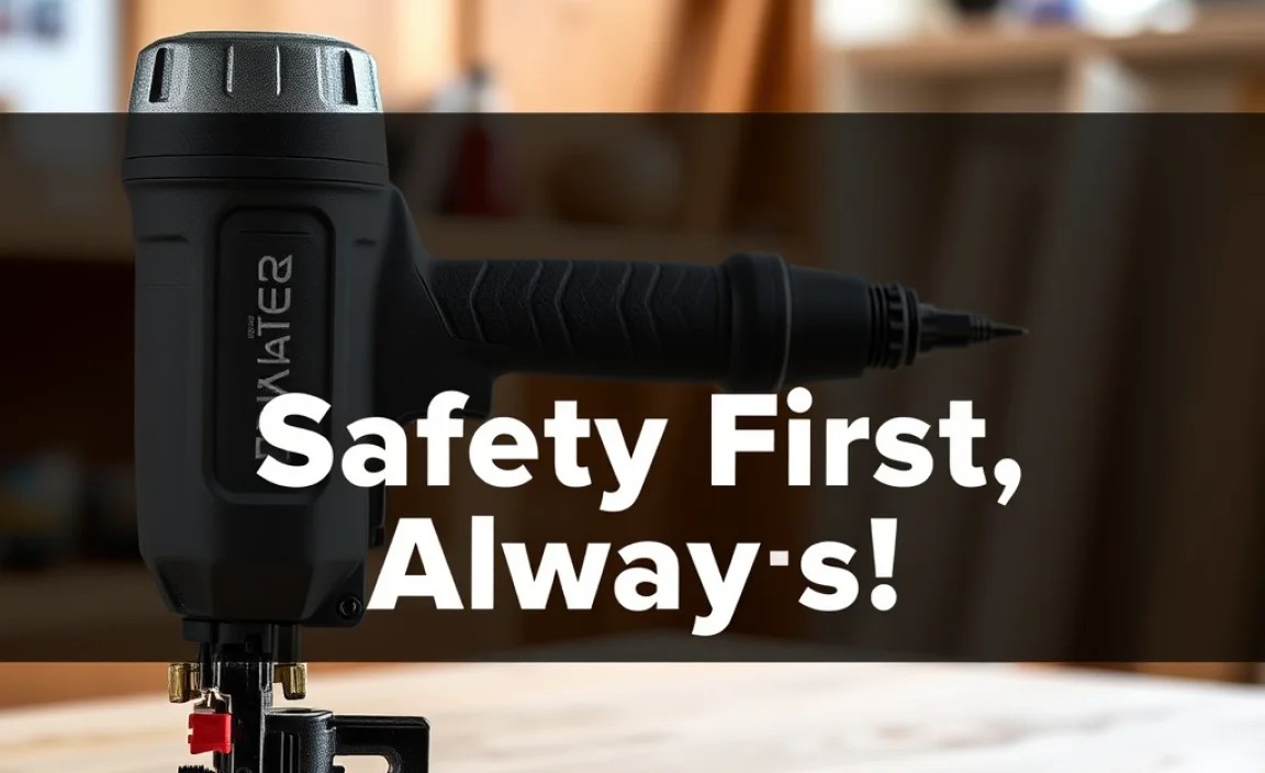 Safety First, Always!