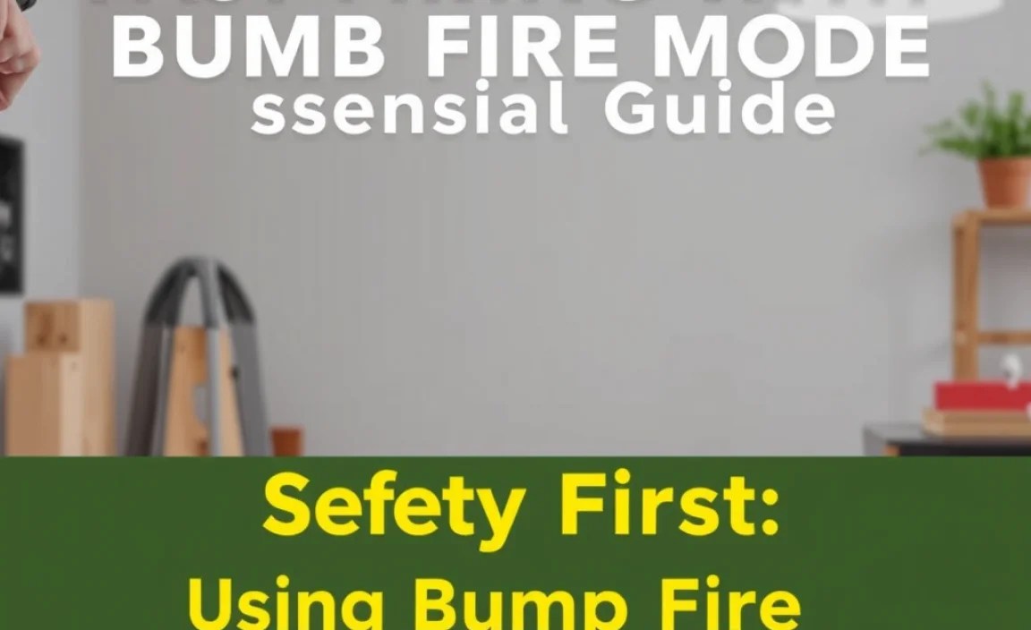 Safety First! Using Bump Fire Responsibly
