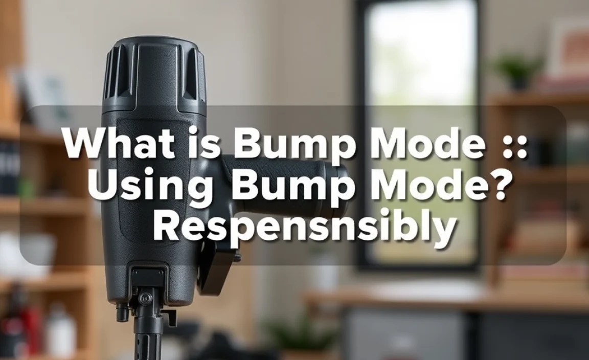 Safety First: Using Bump Mode Responsibly