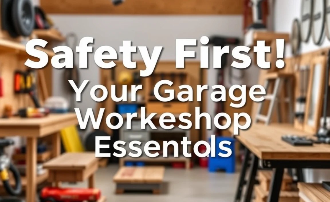 Safety First! Your Garage Workshop Essentials