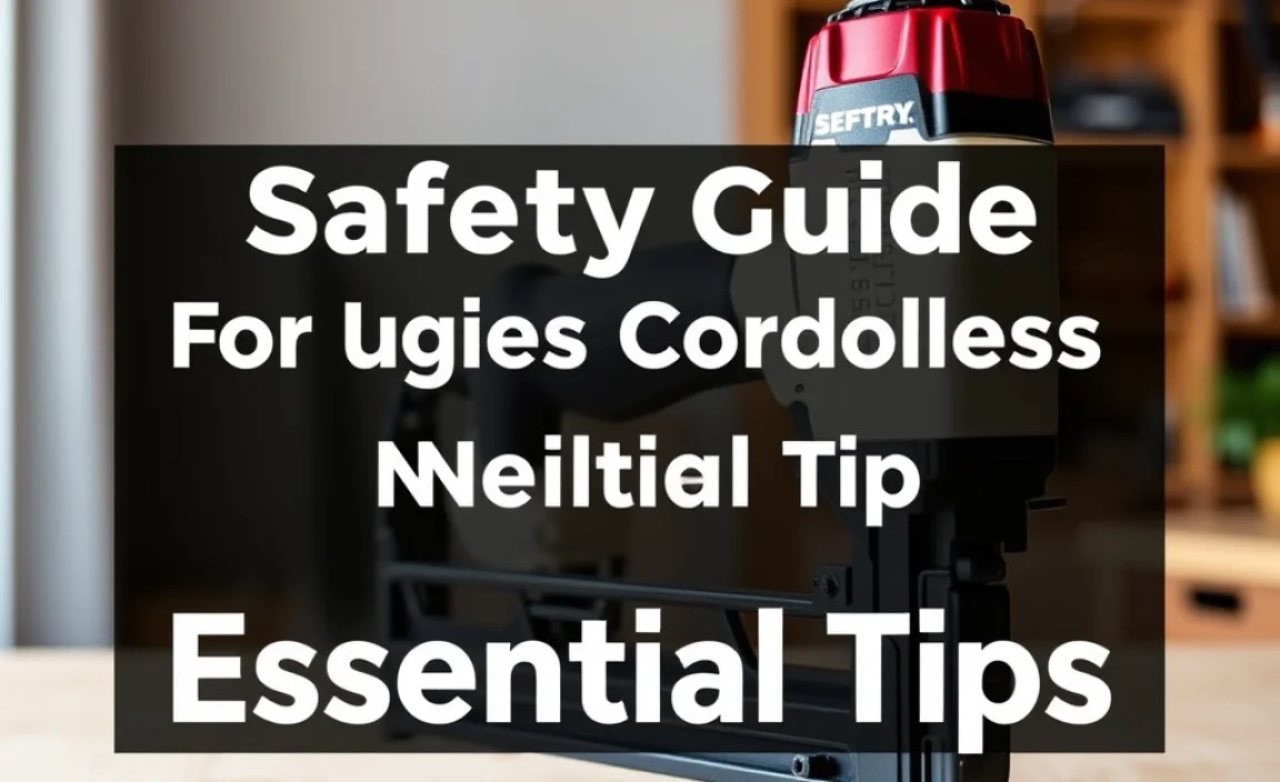 Safety Guide For Using Cordless Nailers: Essential Tips