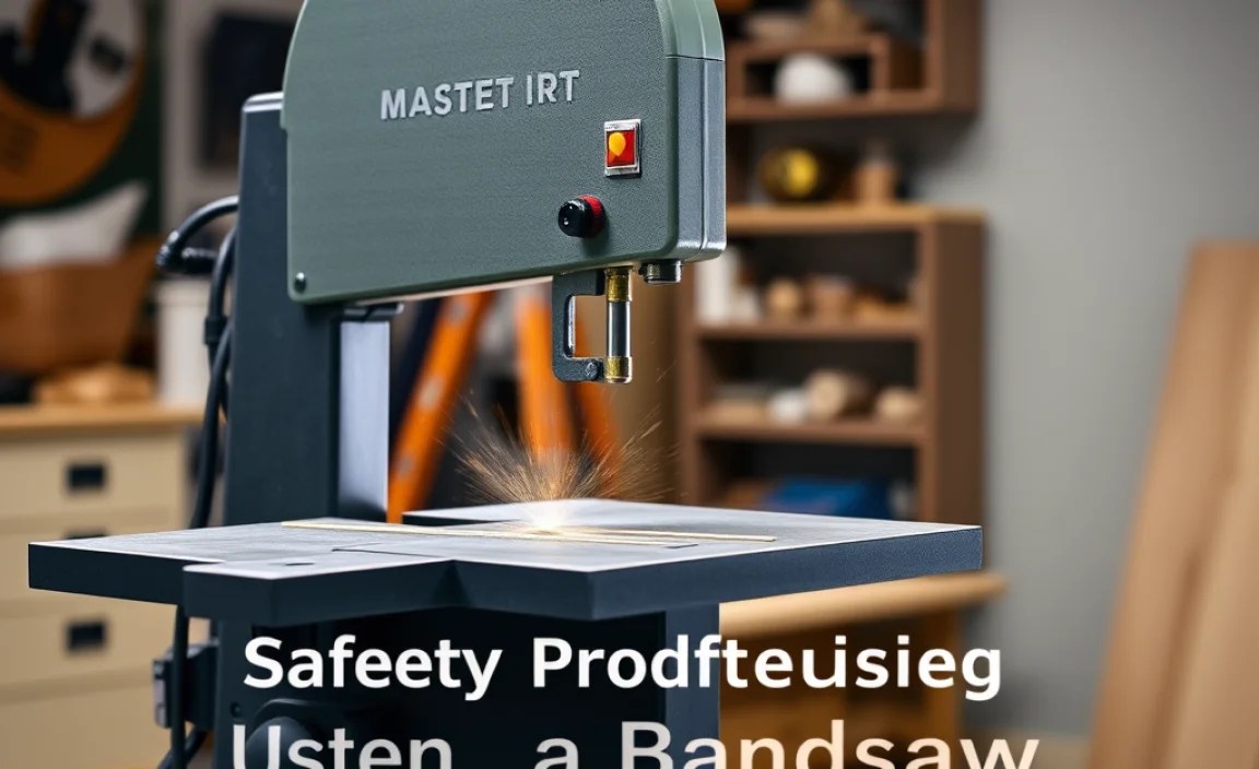 Safety Precautions When Using a Bandsaw