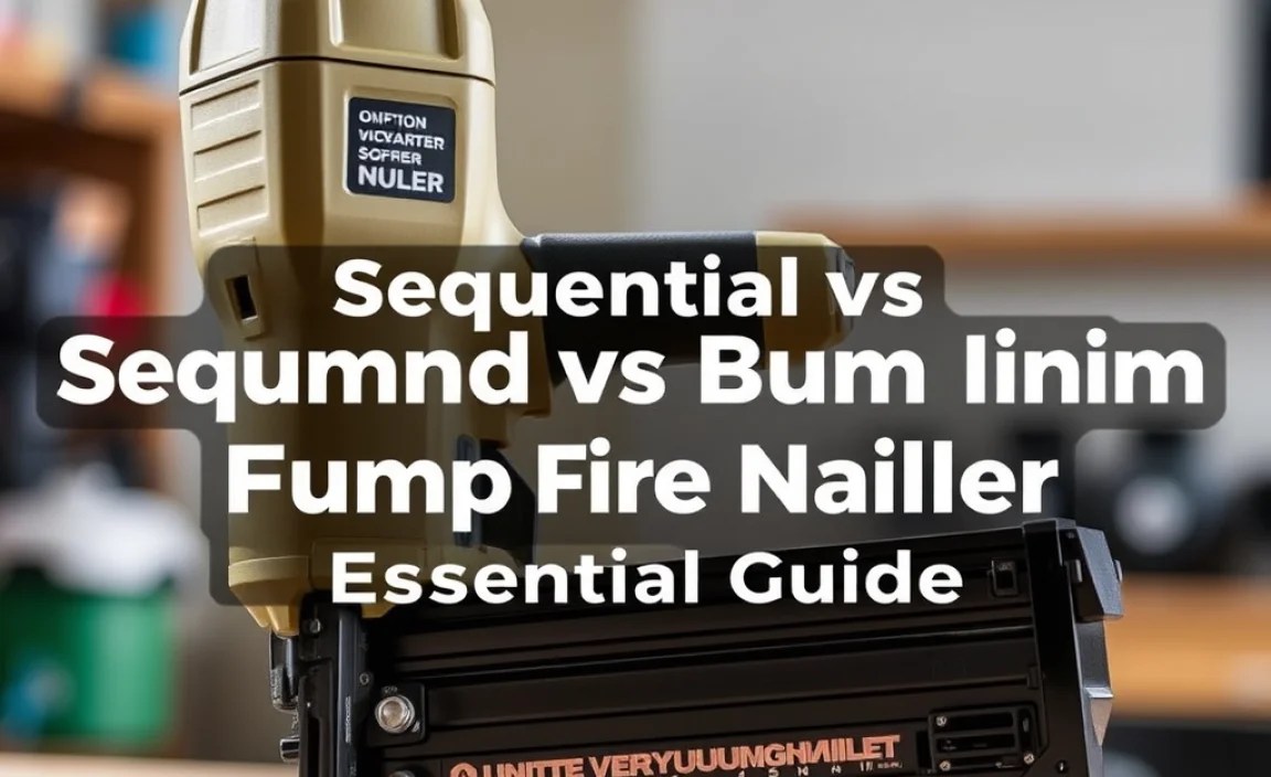 Sequential vs Bump Fire Nailer: Essential Guide