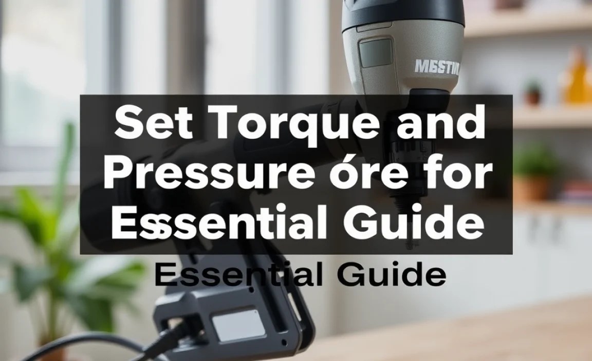 Set Torque and Pressure for Nailer: Essential Guide