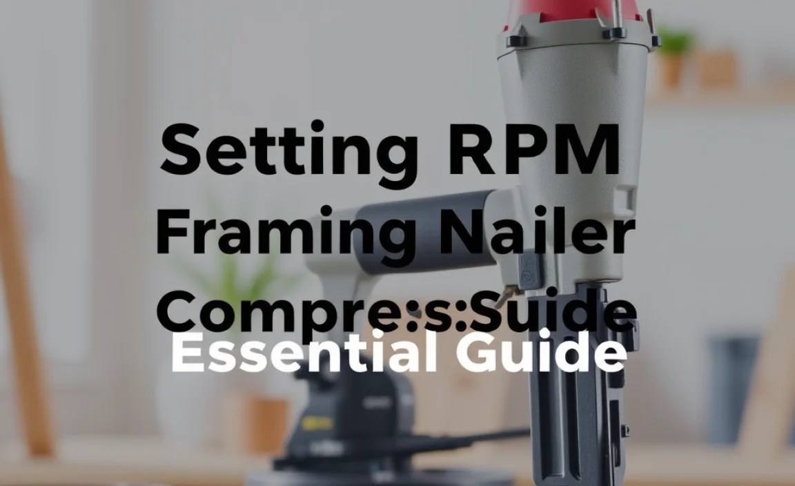Setting RPM for Framing Nailer Compressor: Essential Guide