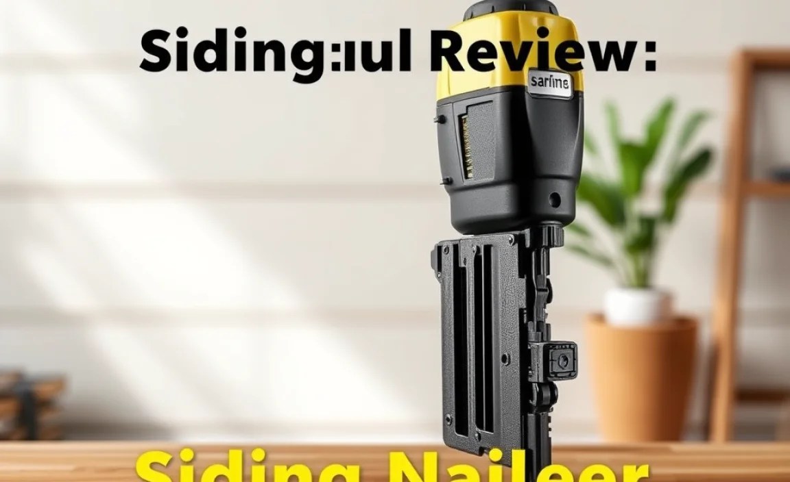 Siding Nailer Comparison Table