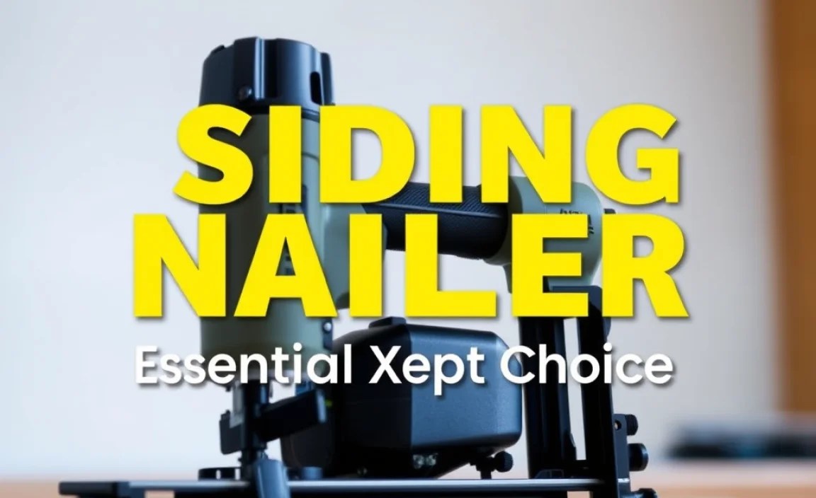 Siding Nailer: Essential Expert Choice