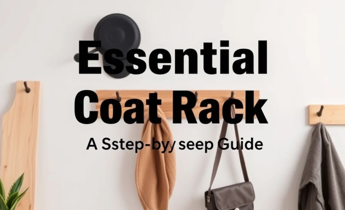 Simple Wall Coat Rack: A Step-by-Step Guide