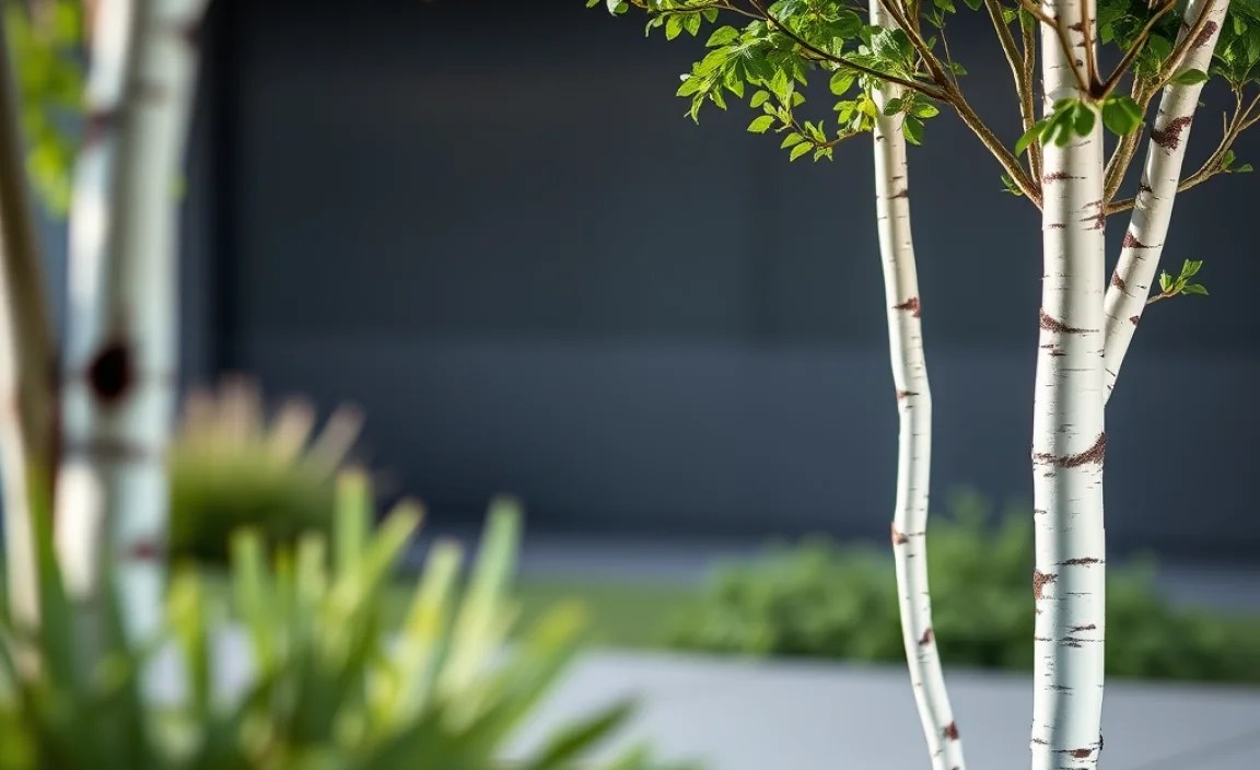 Single Specimen Birch Trees