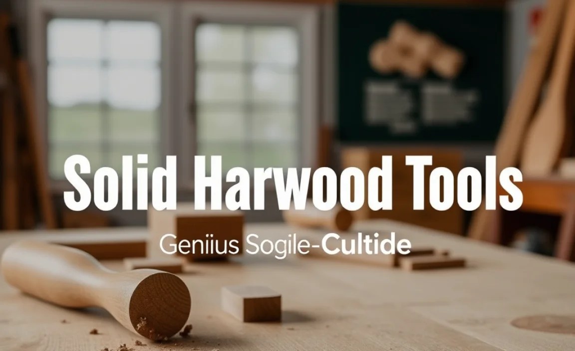 Solid Hardwood Tools: Genius & Essential Guide