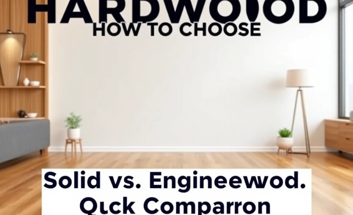 Solid vs. Engineered Hardwood: A Quick Comparison
