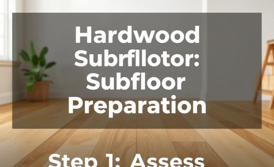 Step 1: Assess Your Current Subfloor