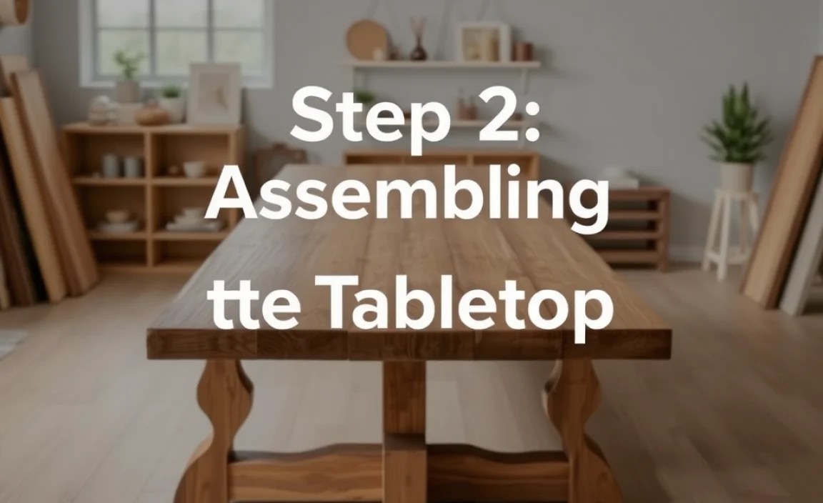 Step 2: Assembling the Tabletop