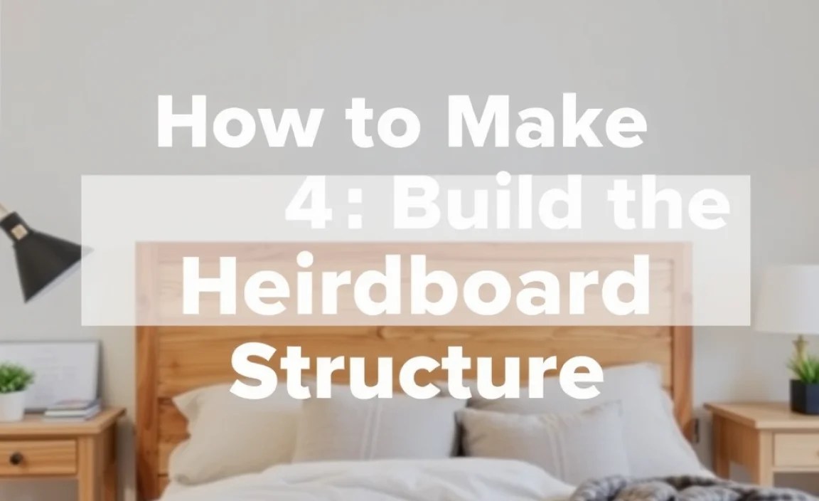 Step 4: Build the Backing Structure