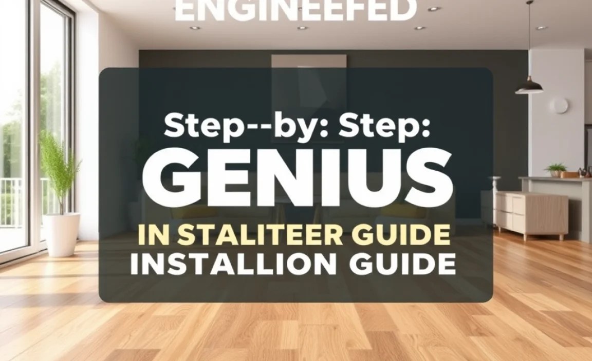 Step-by-Step Genius Installation Guide (Floating Method)
