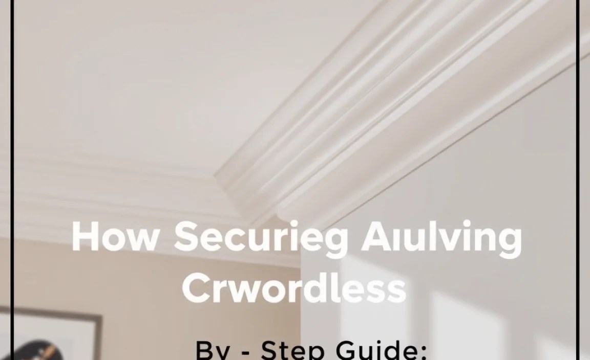 Step-by-Step Guide: Securing Your Crown Molding