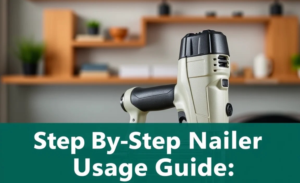 Step-by-Step Nailer Usage Guide