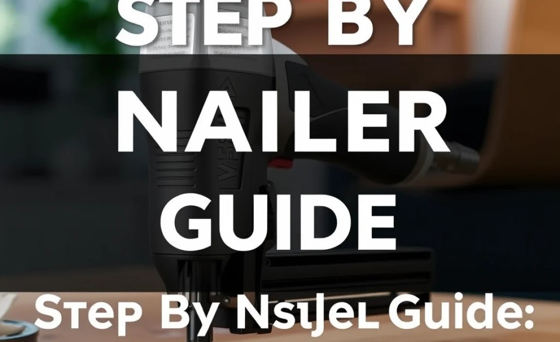 Step By Step Nailer Usage Guide: Essential Tips
