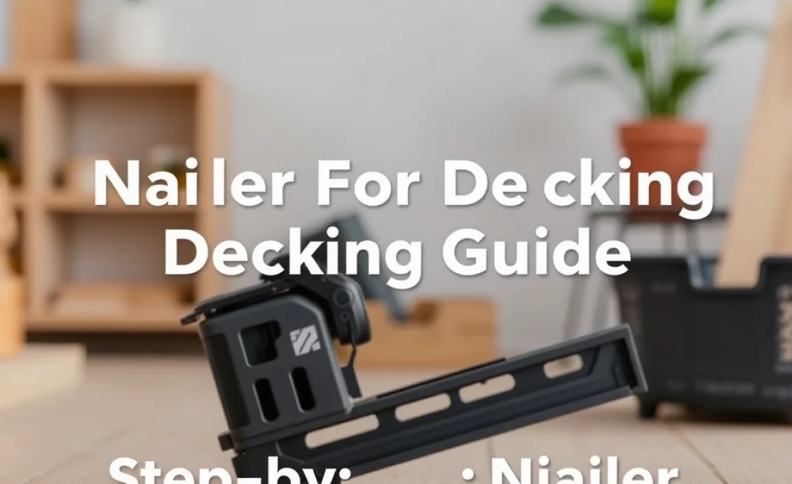 Step-by-Step: Using Your Nailer for Decking Projects
