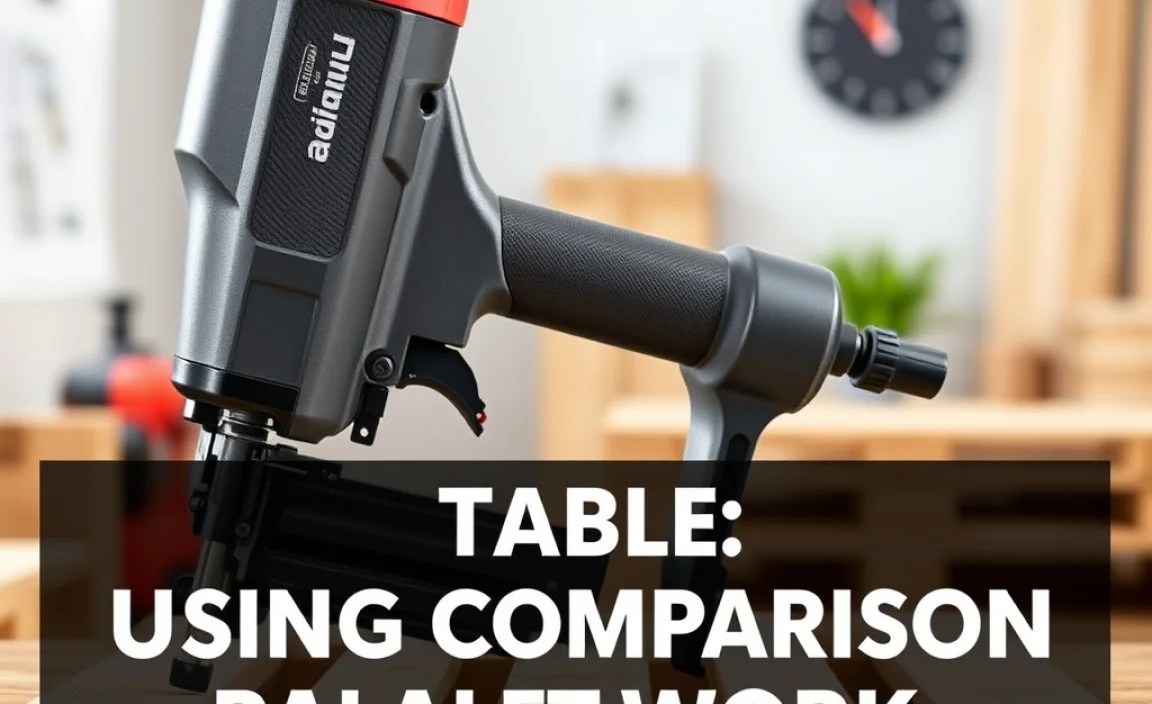Table: Nailer Comparison for Pallet Work