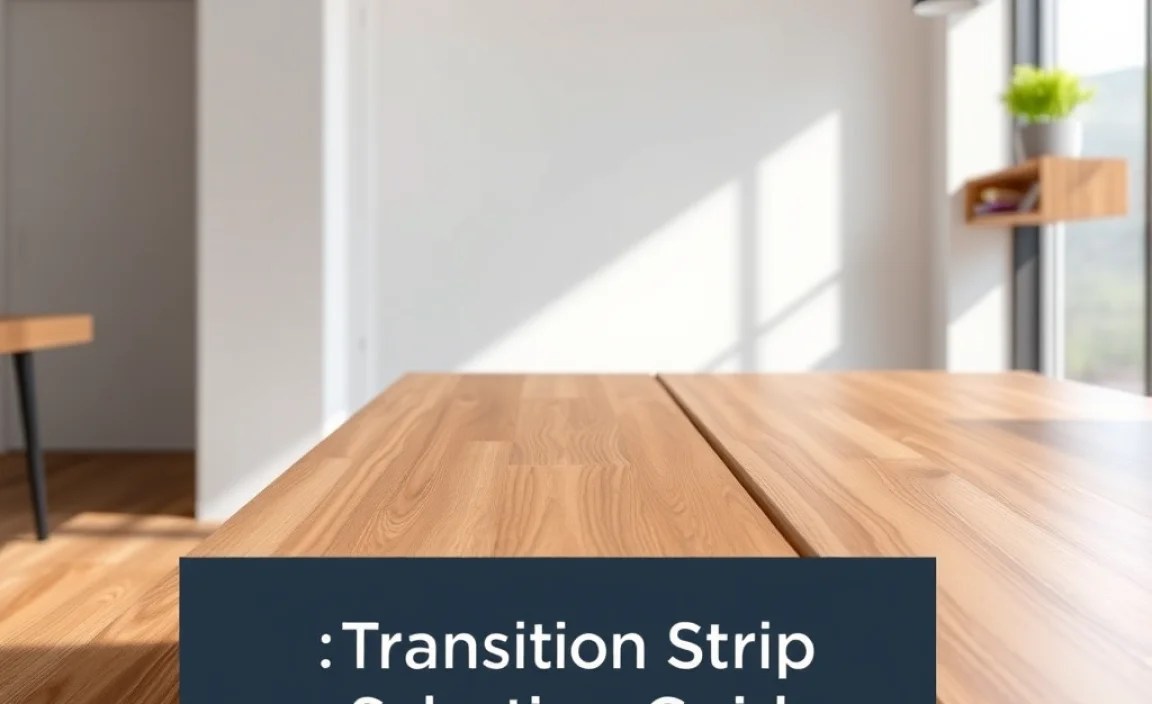 Table: Transition Strip Selection Guide