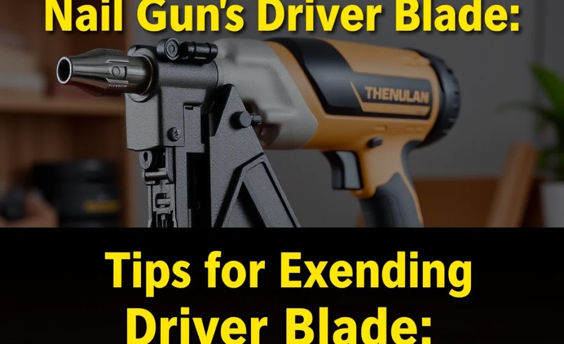 Tips for Extending Driver Blade Life