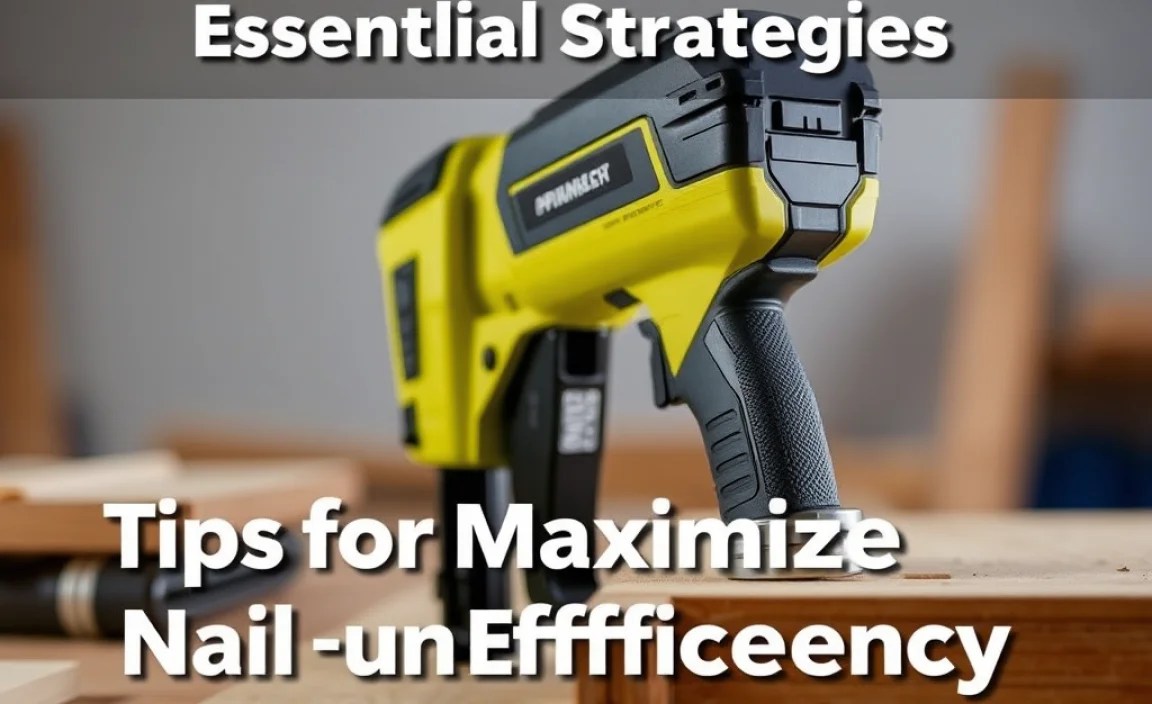Tips for Maximizing Nail Gun Efficiency