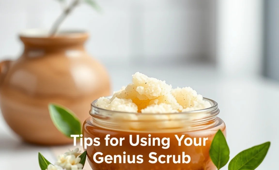 Tips for Using Your Genius Scrub
