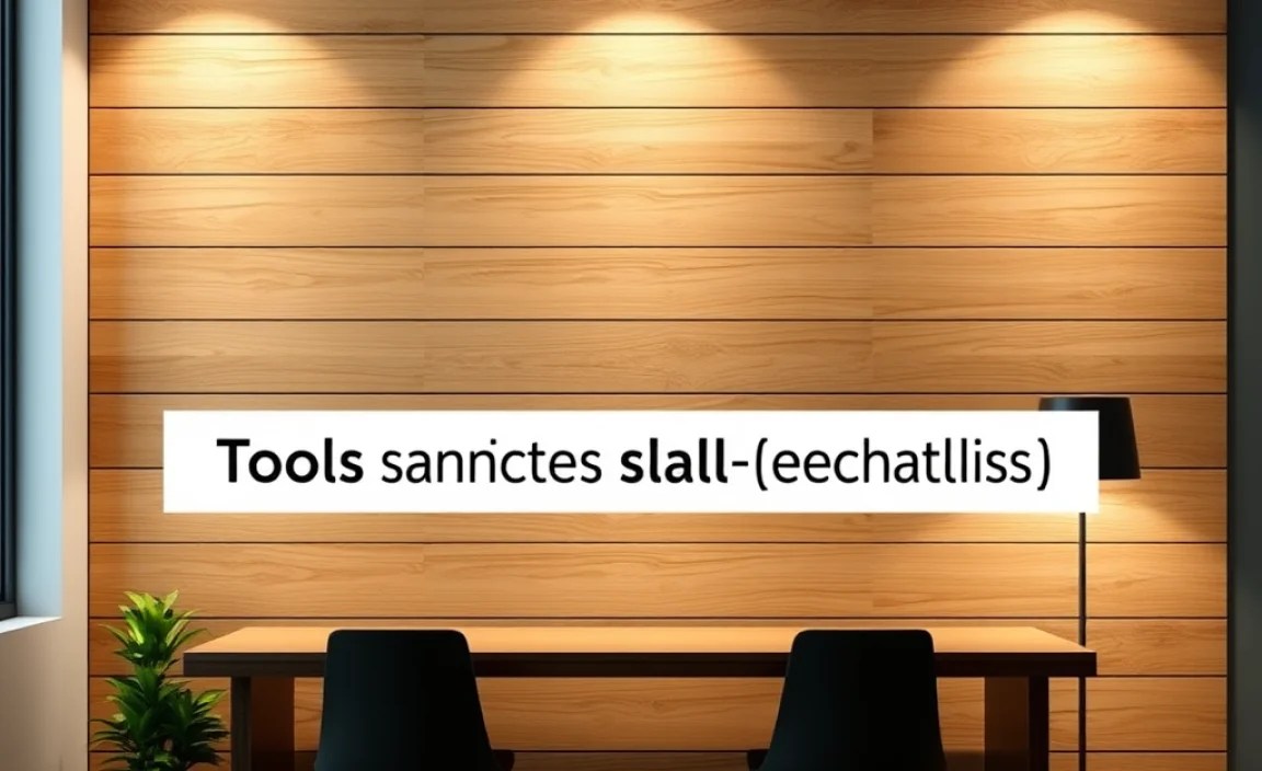 Tools and Materials Checklist