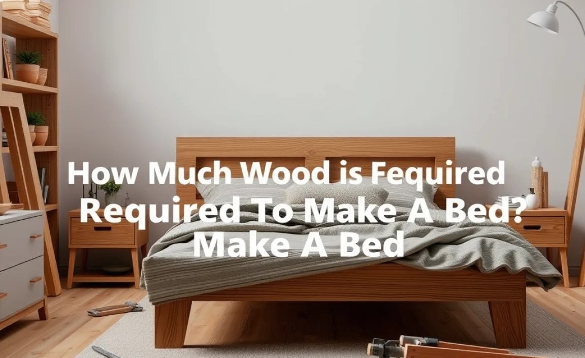 Tools and Materials for Bed Construction