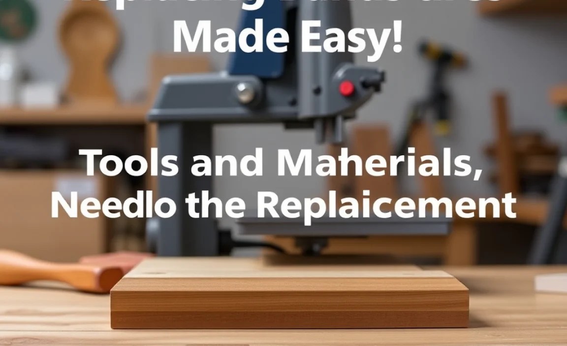 Tools and Materials Needed for the Replacement