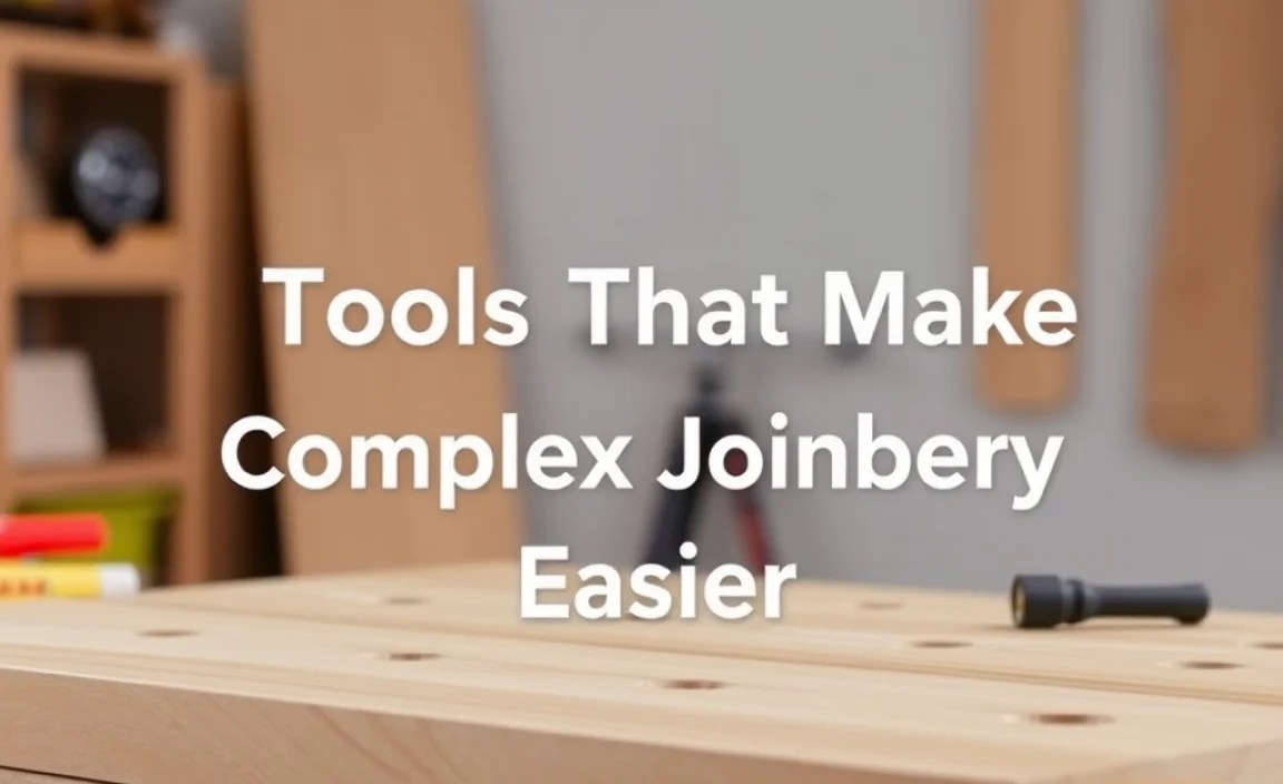 Tools That Make Complex Joinery Easier