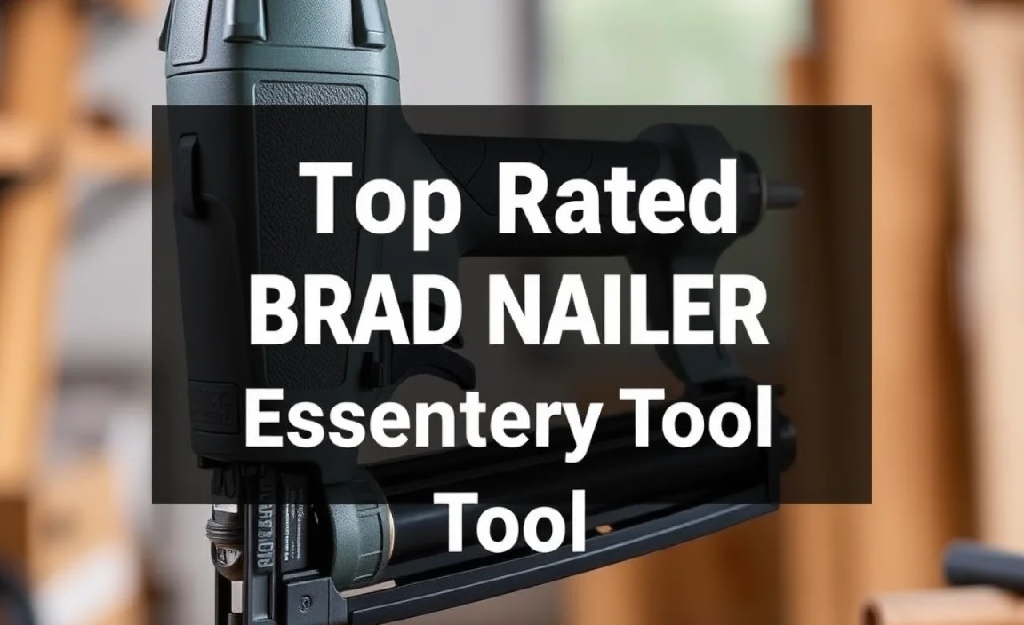 Top Rated Brad Nailer: Essential Carpentry Tool