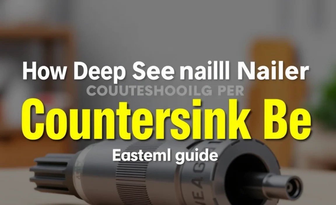 Troubleshooting Common Countersink Issues