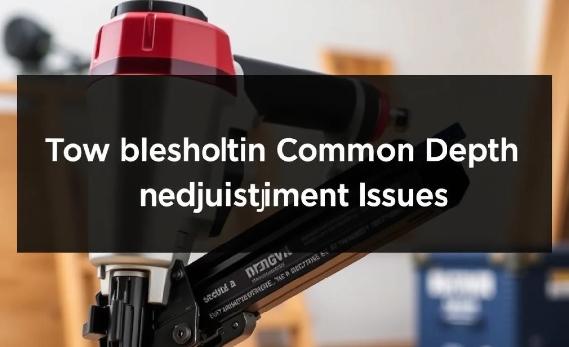 Troubleshooting Common Depth Adjustment Issues
