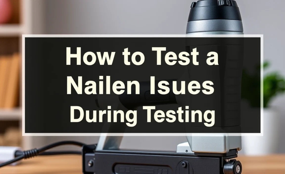 Troubleshooting Common Nailer Issues During Testing