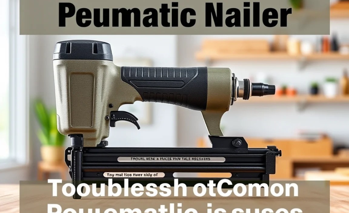 Troubleshooting Common Pneumatic Nailer Issues