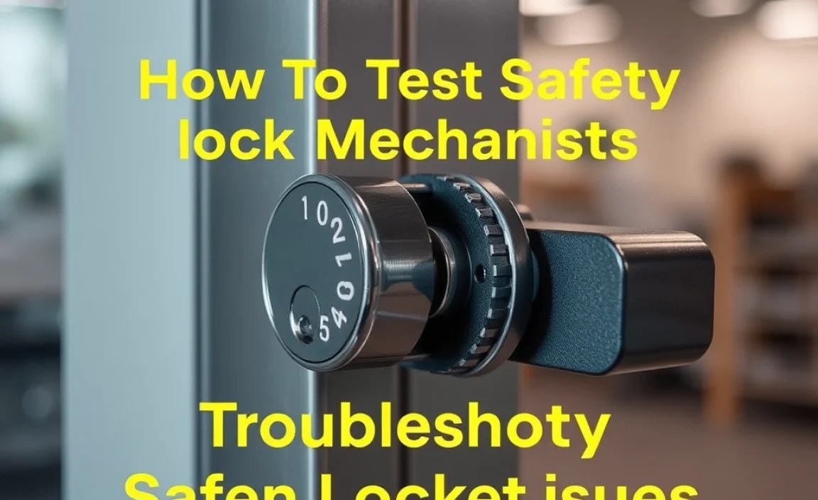 Troubleshooting Common Safety Lock Issues