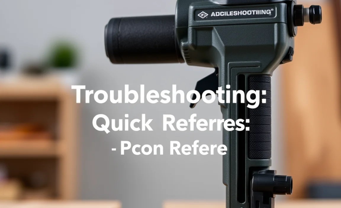 Troubleshooting Table: Quick Referrals