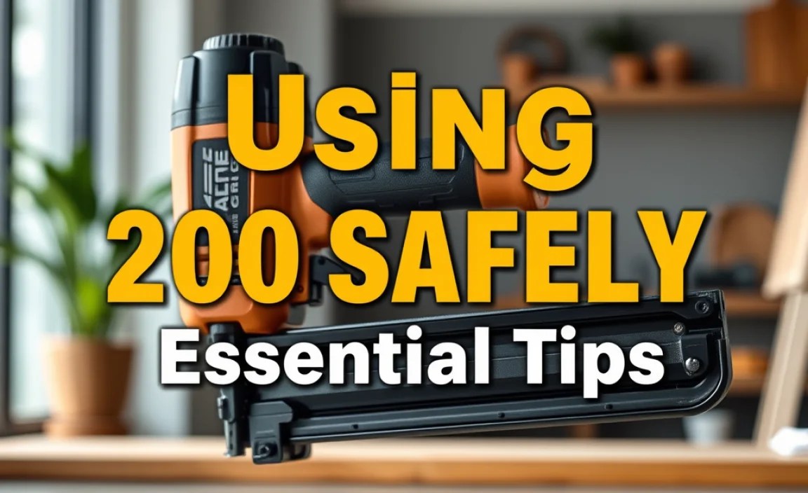 Using Nailer 200 Safely: Essential Tips