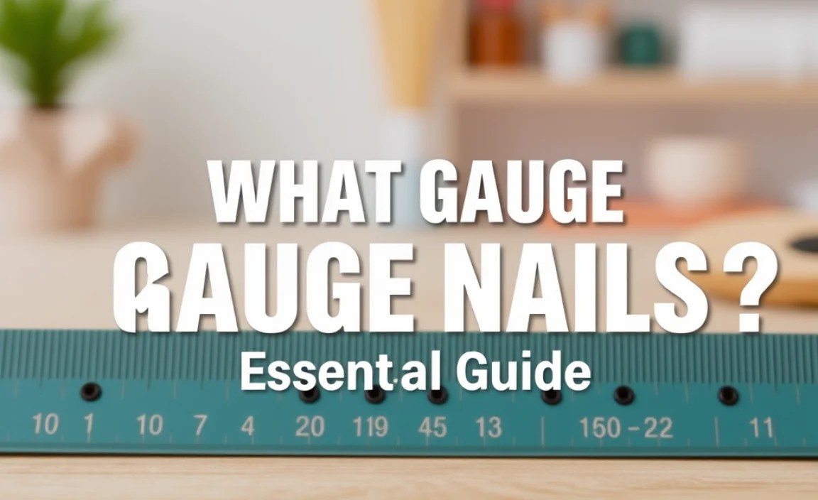 What Gauge Nails: Essential Guide